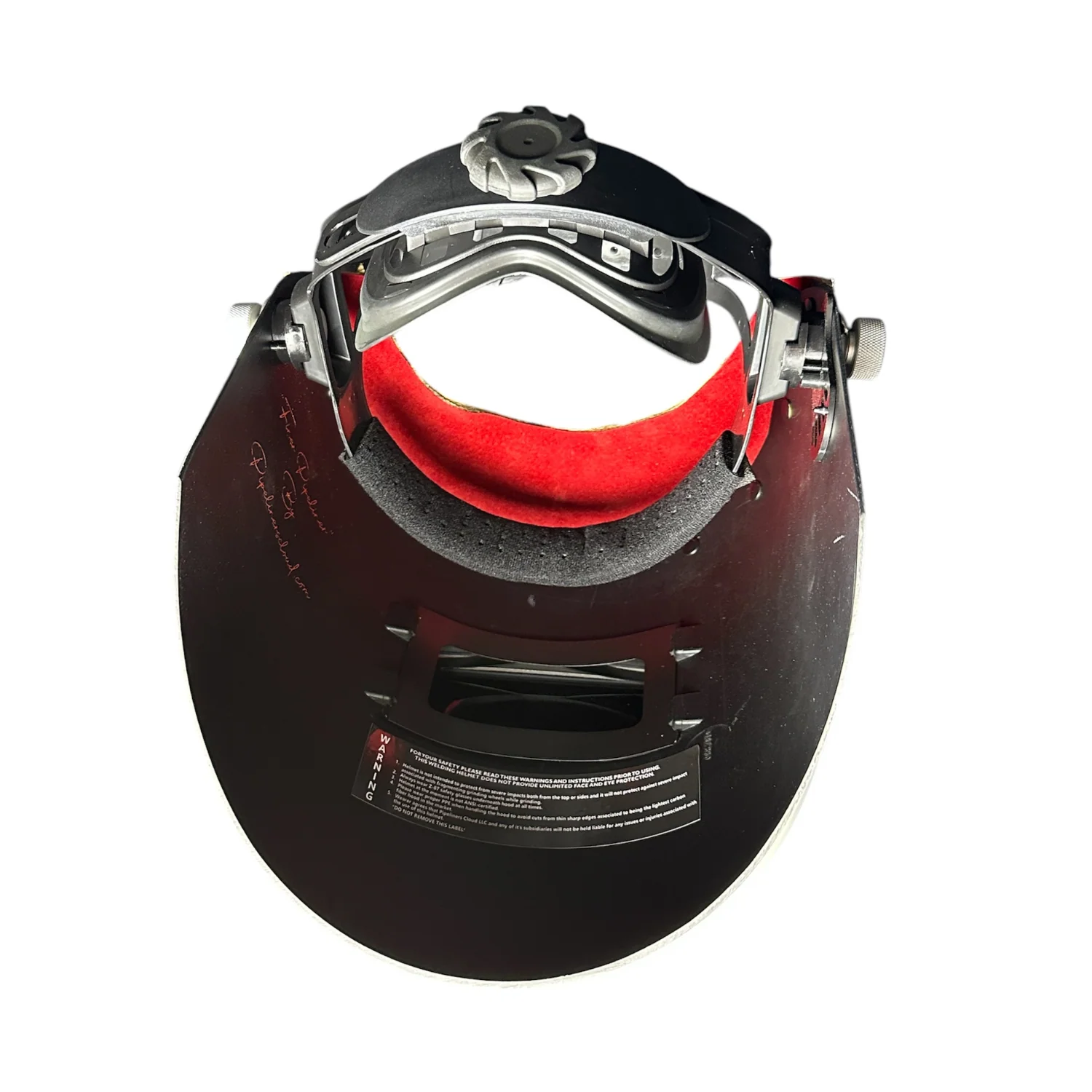 Pirarucu/Fish Chopped Top Leather Finer Sugar Scoop Welding Hood - Image 7