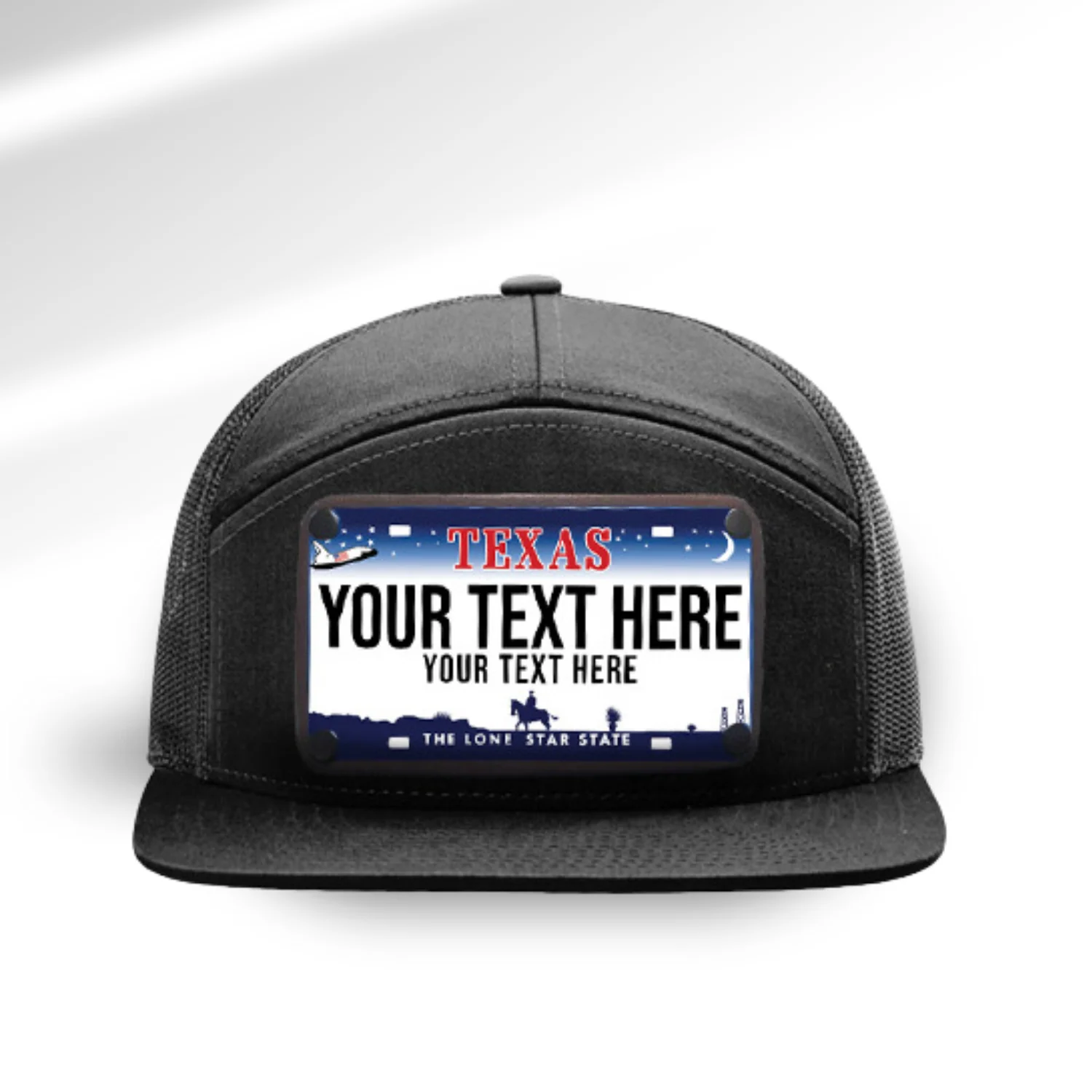 Texas Blue License Plate Hats - Image 11