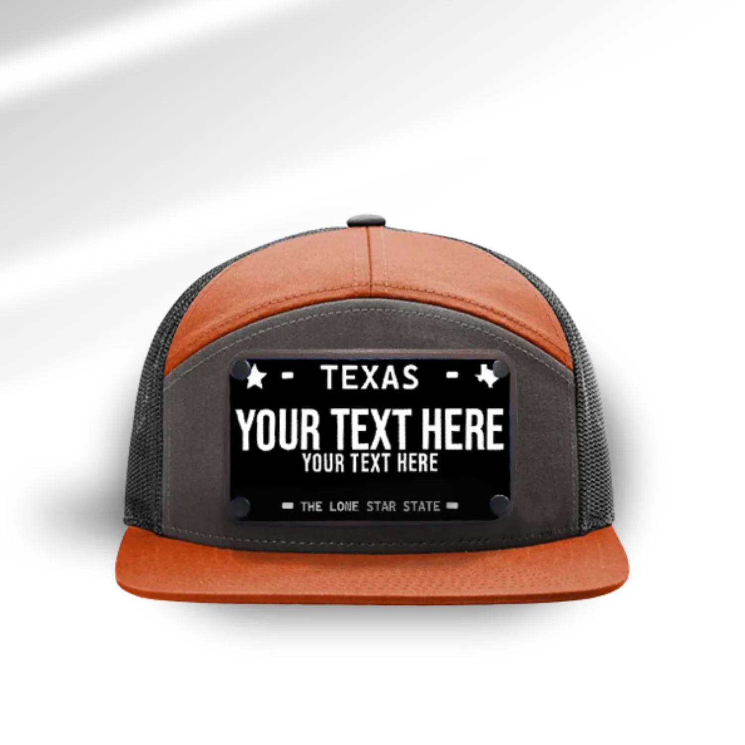Texas Black License Plate Hats - Image 13