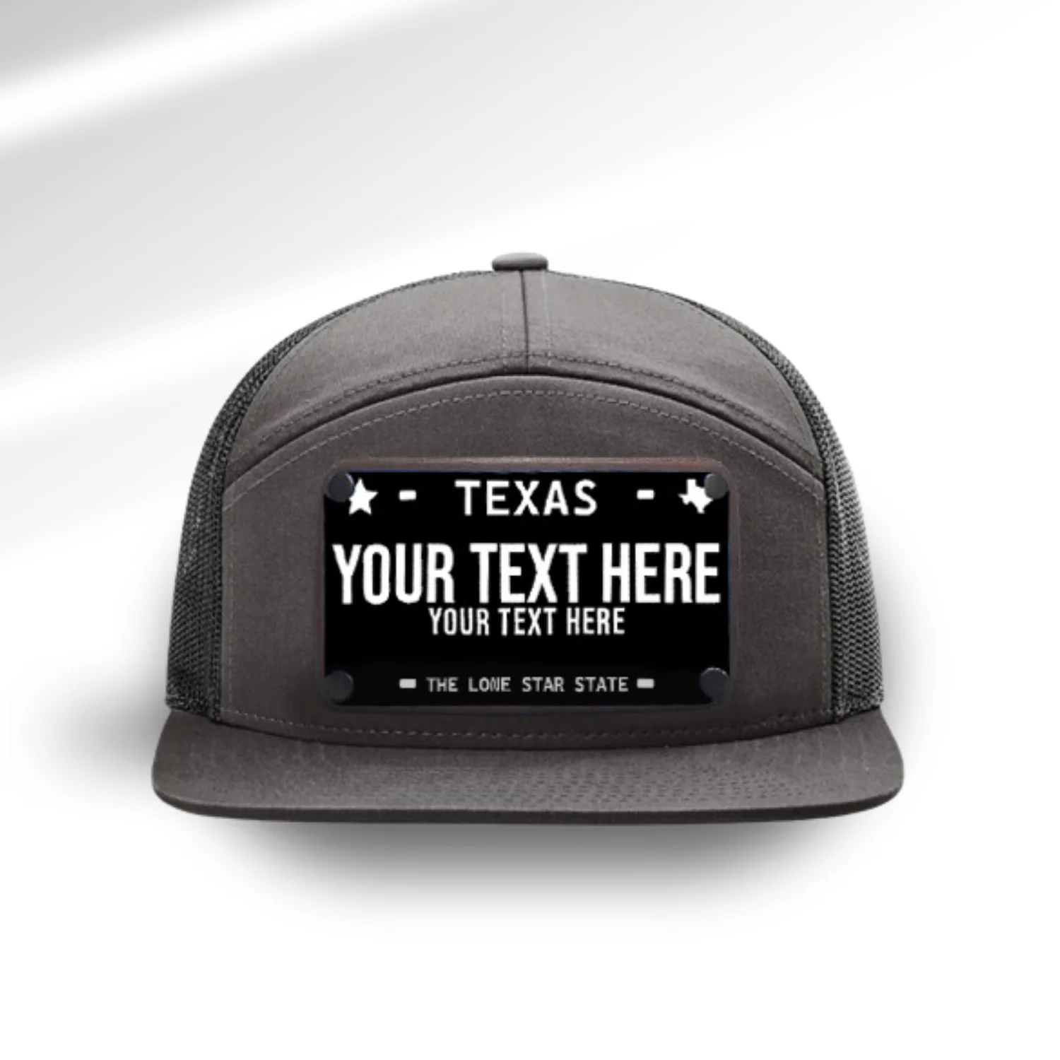 Texas Black License Plate Hats - Image 15